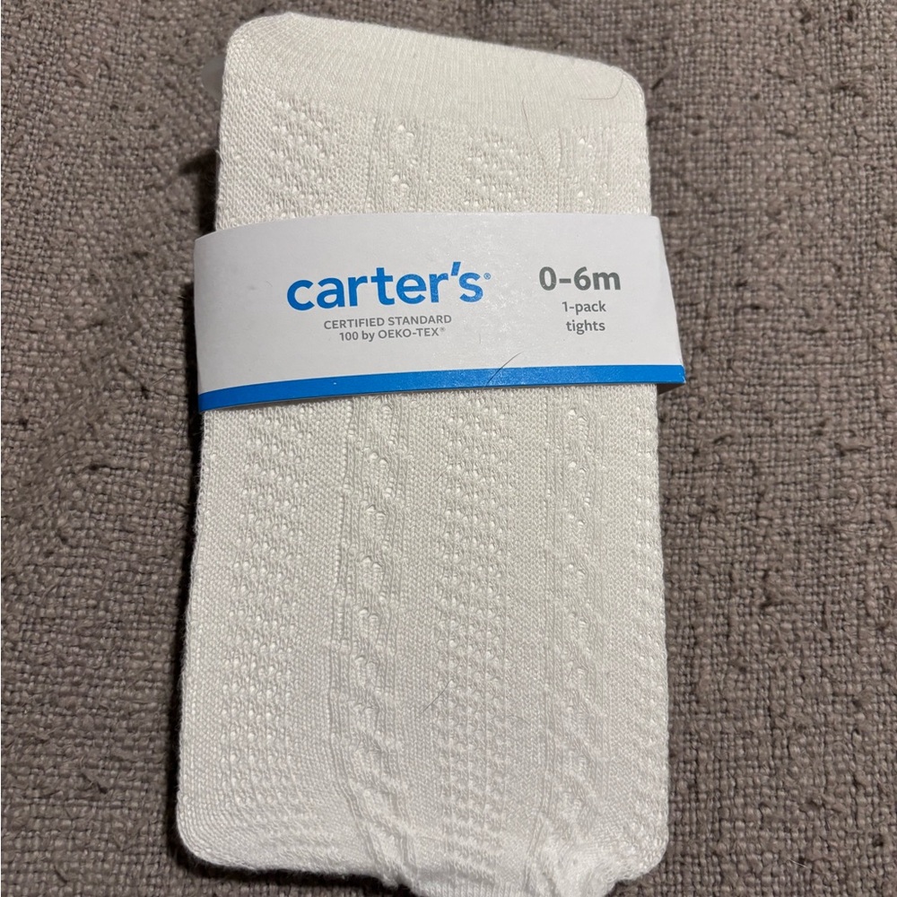 Carters baby girl tights